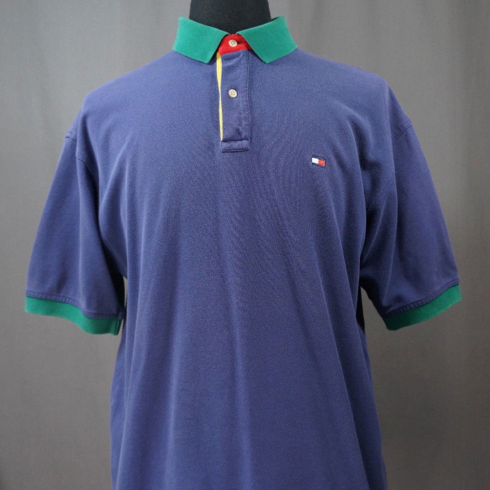 VTG 90's Tommy Hilfiger Short Sleeve Polo Shirt